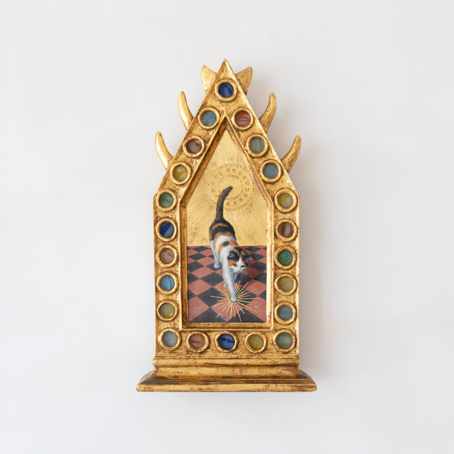 「おはじきで遊ぶ」