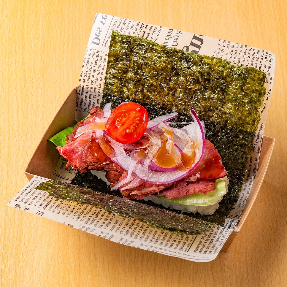 「肉盛り ローストビーフ」650円（税込）